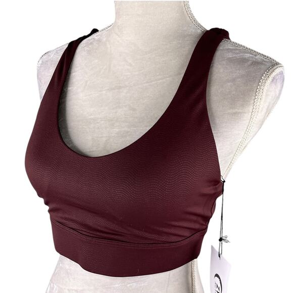 Zyia Active Fig Vibration Light N Tight Strappy Bra XXL New - Picture 3 of 11